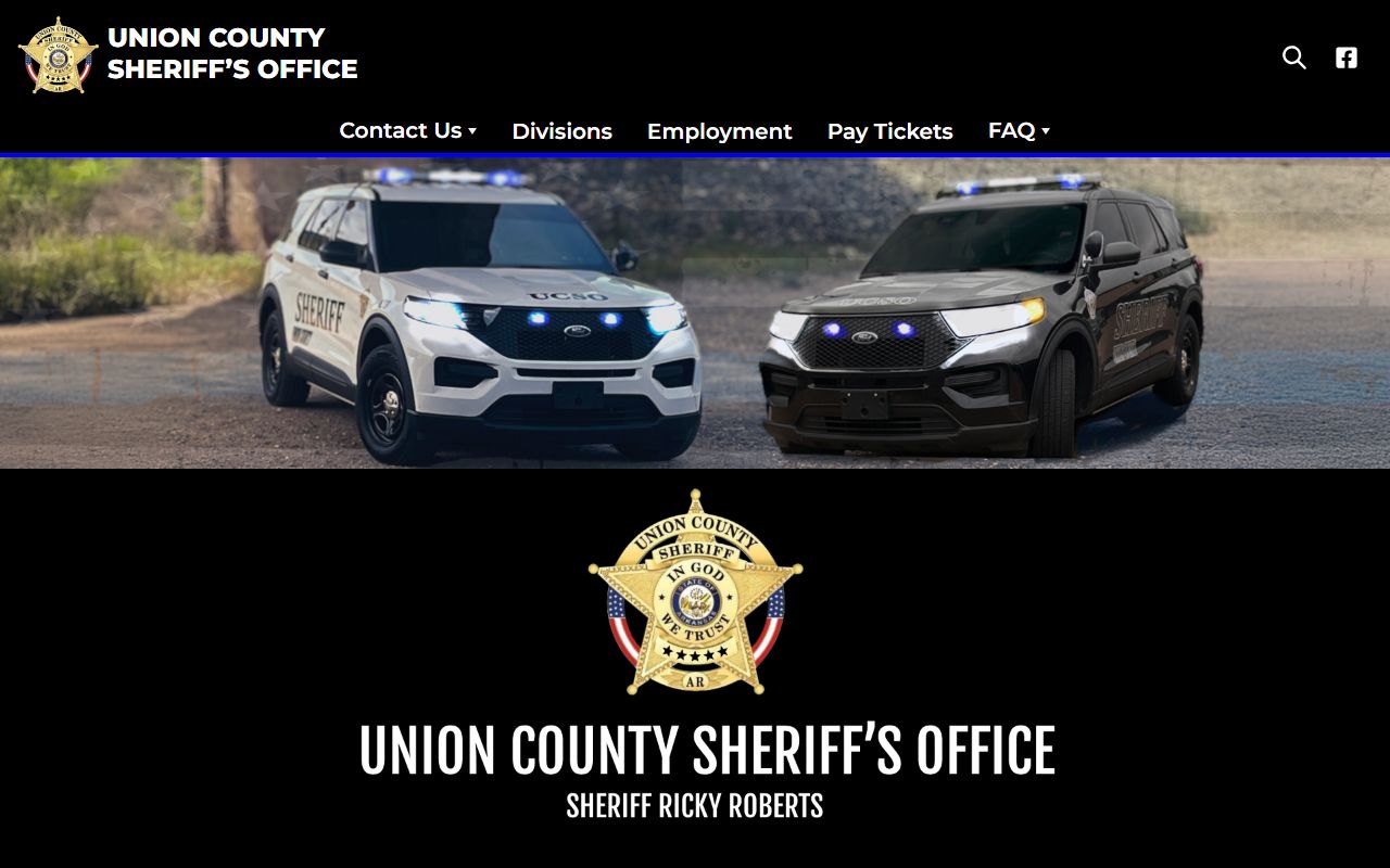 Union County inmate population sheriff app quick links